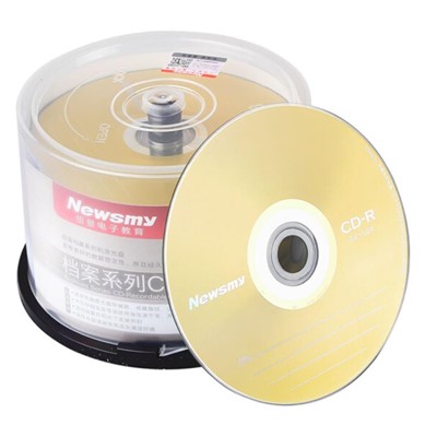纽曼（Newsmy）炫光系列DVD+R  16速4.7G   办公光盘 桶装50片